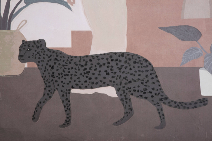 Tablou Lady Leopard, canvas, multicolor [4]