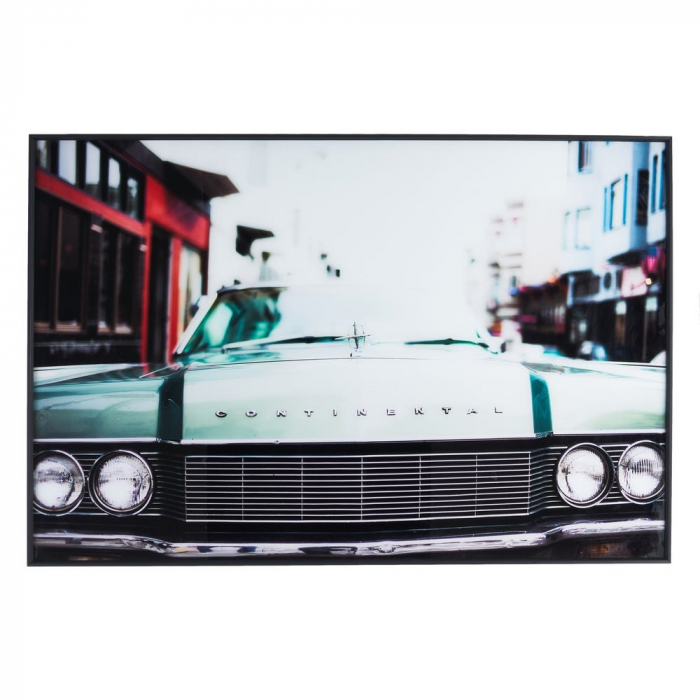 Tablou Lincoln Continental pe sticlă securizată – format orizontal 120x80 cm [1]