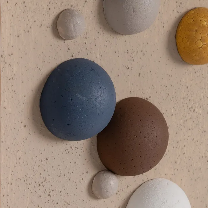 Tablou cu sfere colorate pentru decor modern [3]
