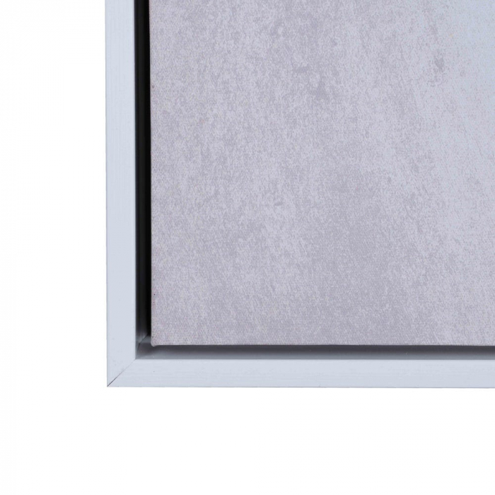 Tablou siluetă feminină alb-maro – canvas minimalist vertical 63x93 cm [5]