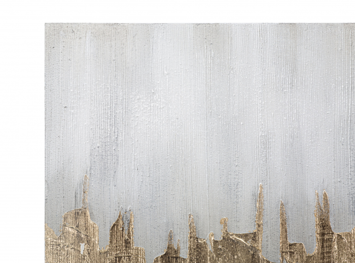 Tablou panza Goldage, canvas/rama lemn pin [3]