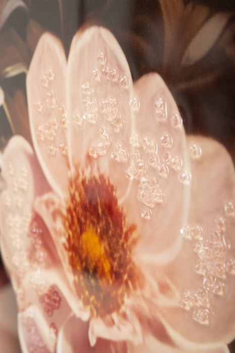 Tablou Femeie Flori Roz [4]