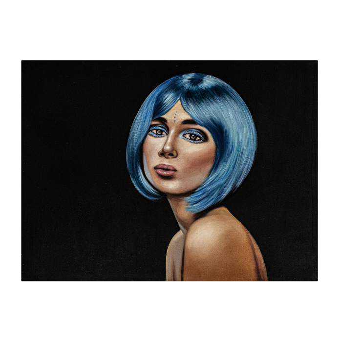 Tablou Canvas Contemporan Albastru|Arta Moderna [1]