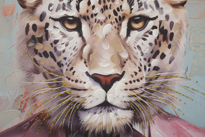 CreativDeco Leopard Regal in Sacou Roz - Moda Contemporana [5]
