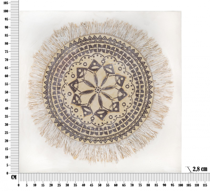 Tablou Boho Chic Mandala Complex Detalii Artistice CreativDeco [6]