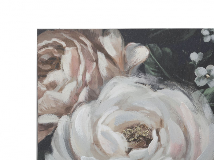 Tablou Floral Roz Pal Alb - Calm Armonie CreativDeco [2]