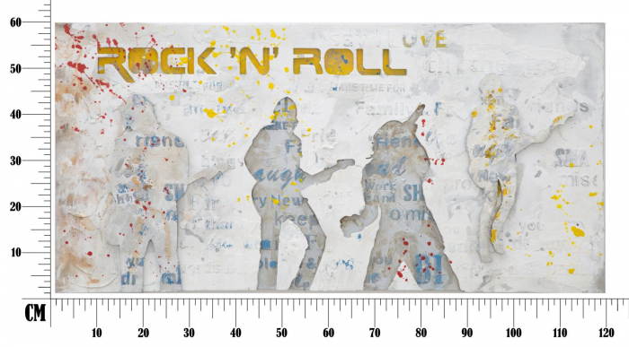 Tablou Rock N Roll Relief [9]