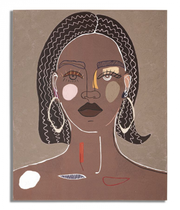 Tablou Portret Femeie Modern Eleganta Vizuala CreativDeco [1]