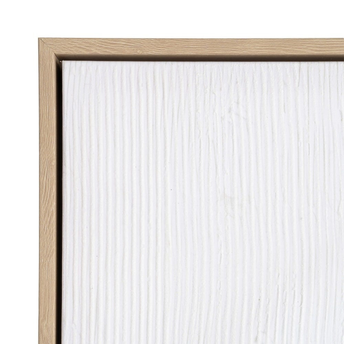 Tablou cu textura in trepte, verde spre alb, pictat manual [2]