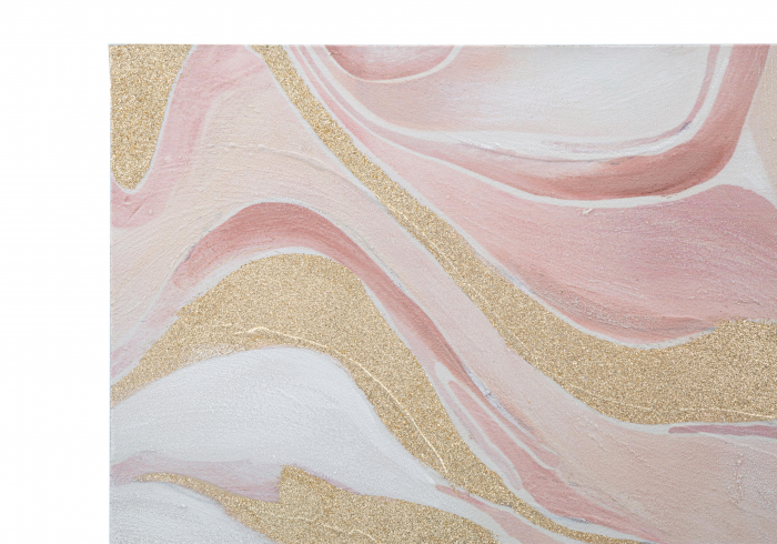 Tablou Pinkly, canvas/lemn pin, multicolor [4]