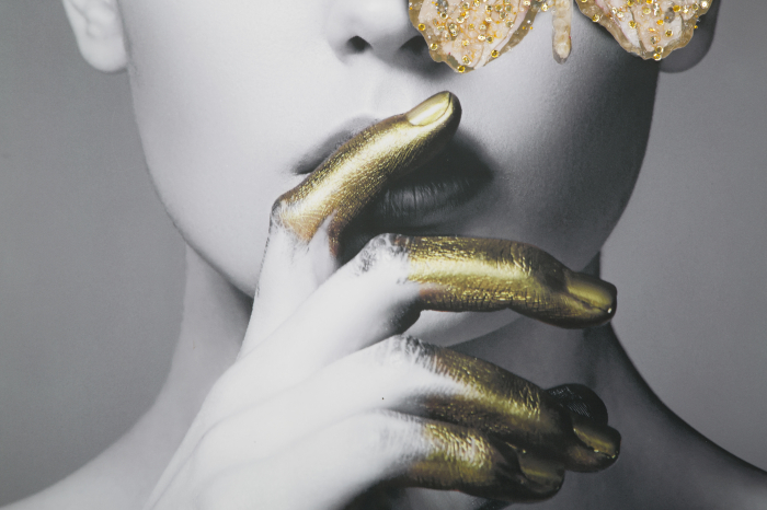 Tablou print cu aplicatii Butterfly, canvas [7]