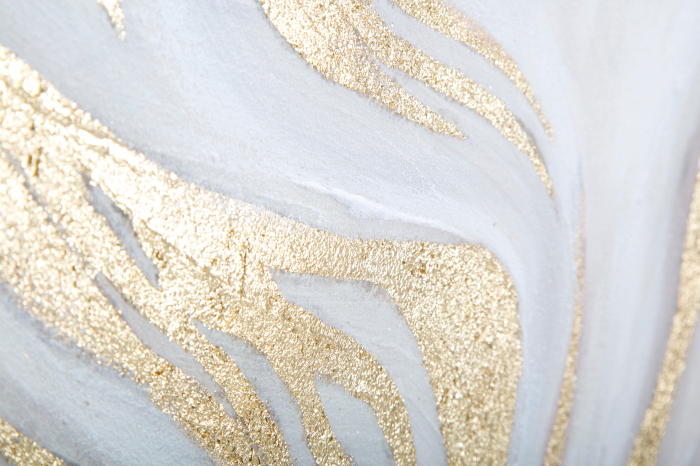 Tablou Sofly, canvas/lemn pin, roz/auriu [4]