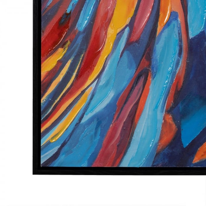 Tablou urban pictat cu Statuia Libertății multicolor 100x100cm [6]