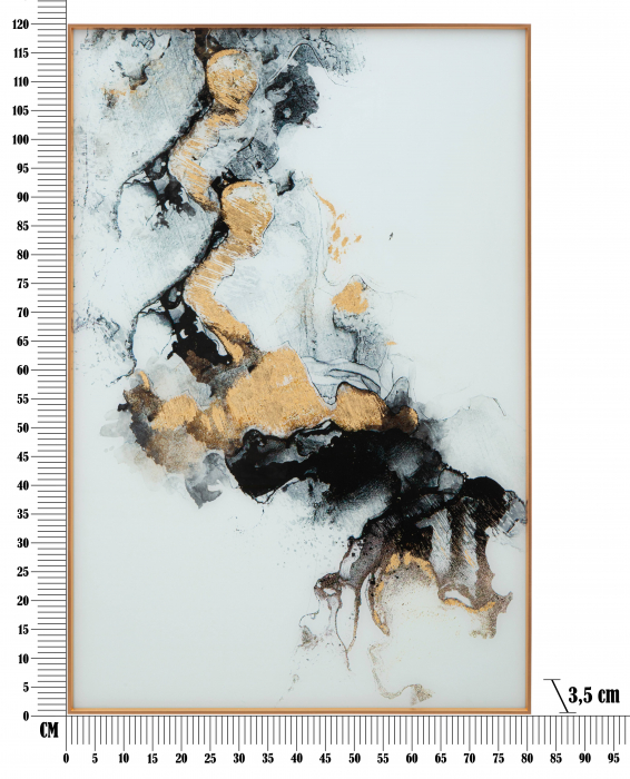 Tablou sticla Ghost, multicolor [7]