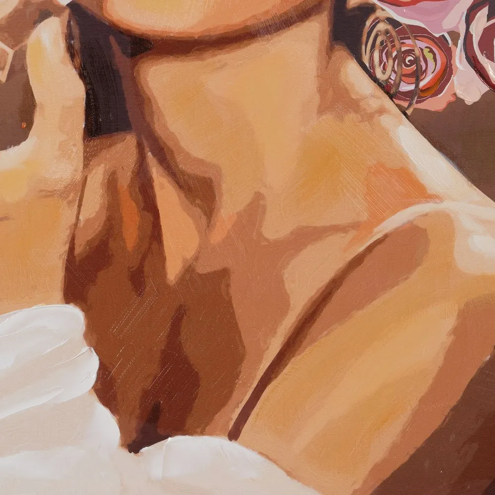 Tablou Woman, canvas, multicolor - creativdeco.ro [5]