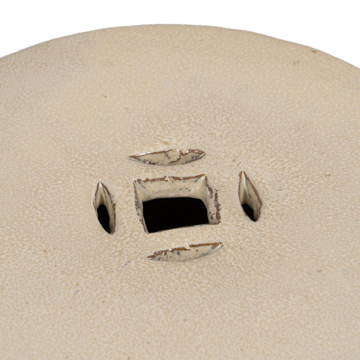 Taburet crem ceramic decor japandi [5]