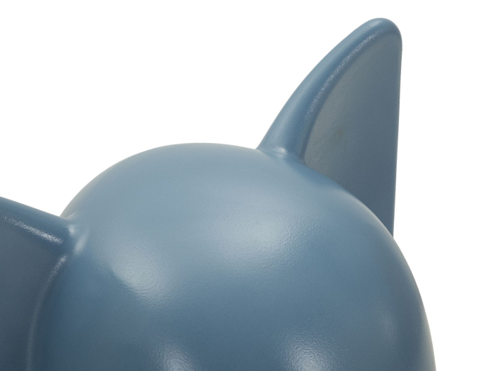 Taburet decorativ elefant plastic albastru 86x46x56 cm [5]