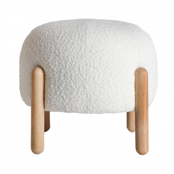 Taburet Nordic alb | Taburete moderne confortabile [1]