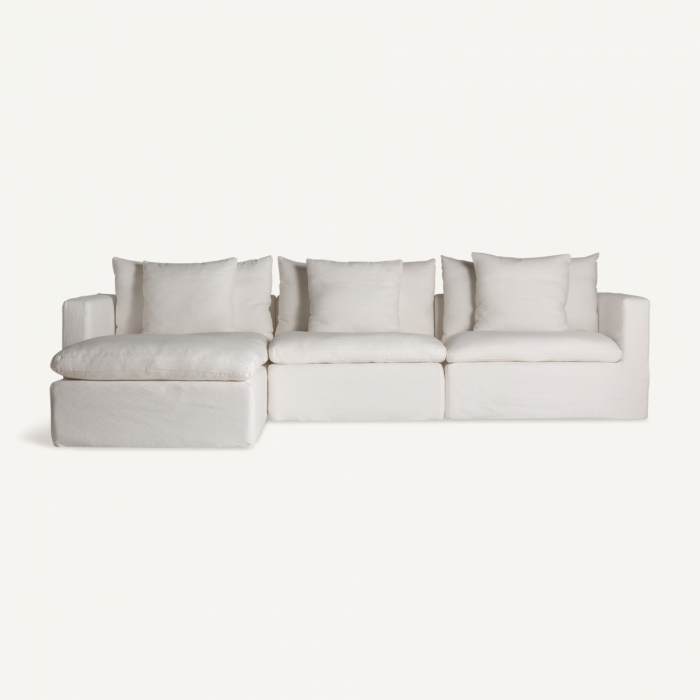 Taburet Art Deco in alb|Taburete elegante [3]