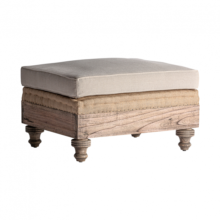 Taburet provensal mango crem|Taburete confortabile [2]