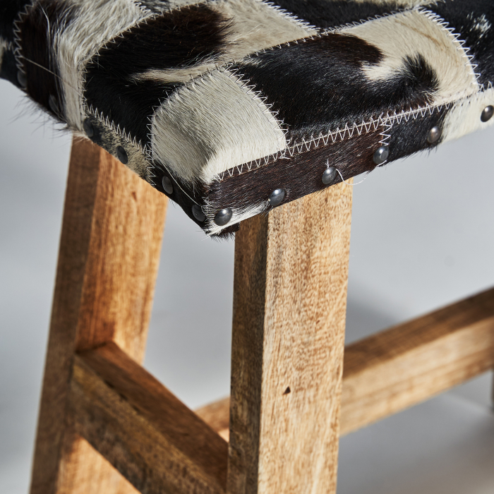 Taburet scandinav mango piele|Taburete moderne [3]