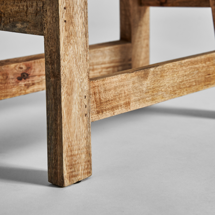 Taburet scandinav mango piele|Taburete moderne [4]