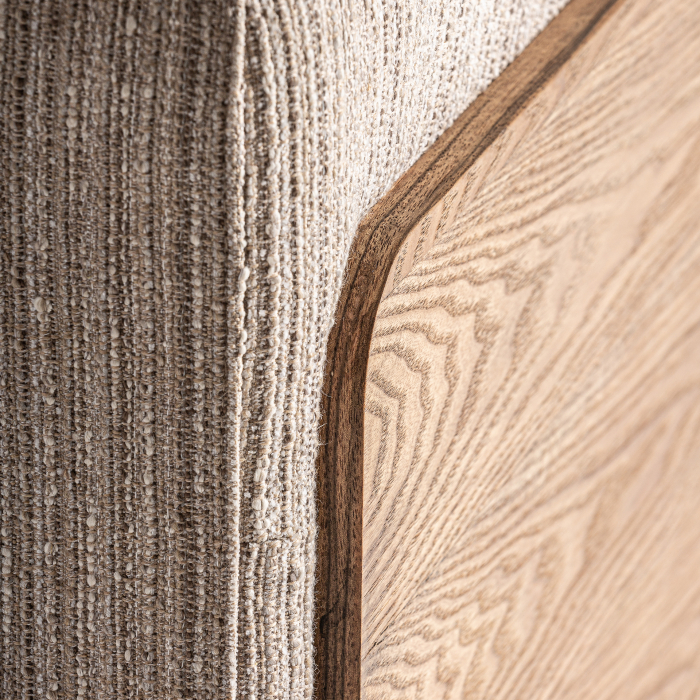 Taburet contemporan lemn crem|Taburete moderne [3]