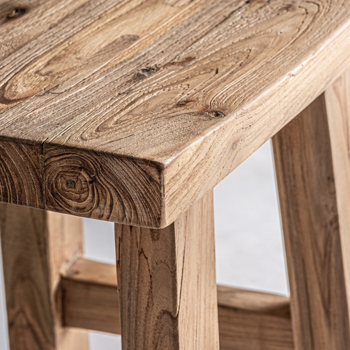 Taburet colonial lemn tec|Taburete versatile [3]