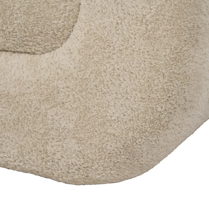 Puf lemn pin poliester|Mobilier relaxare modern [4]