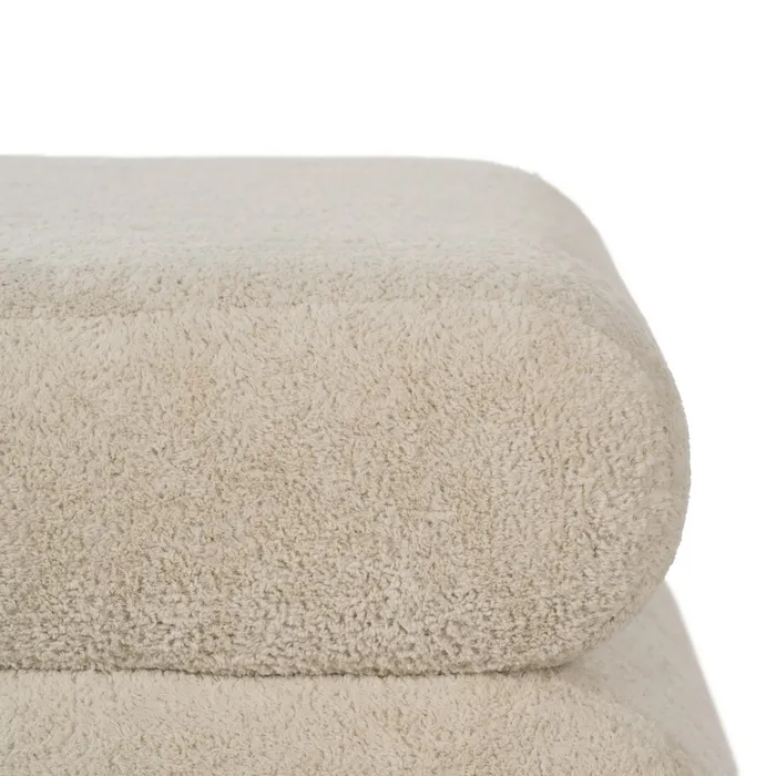 Puf lemn pin poliester|Mobilier relaxare modern [7]