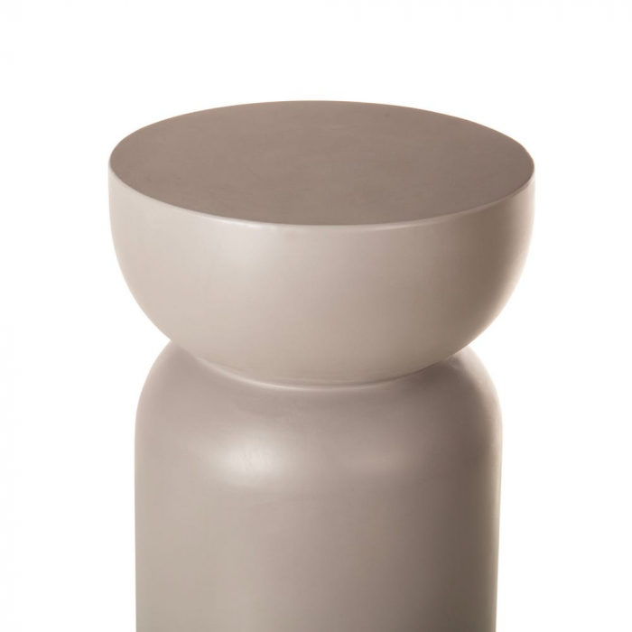 taburet Bacoli – ciment gri, formă geometrică, stil minimalist [2]