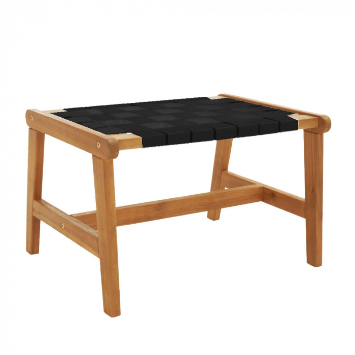 Taburet modern Hastag acacia negru [1]