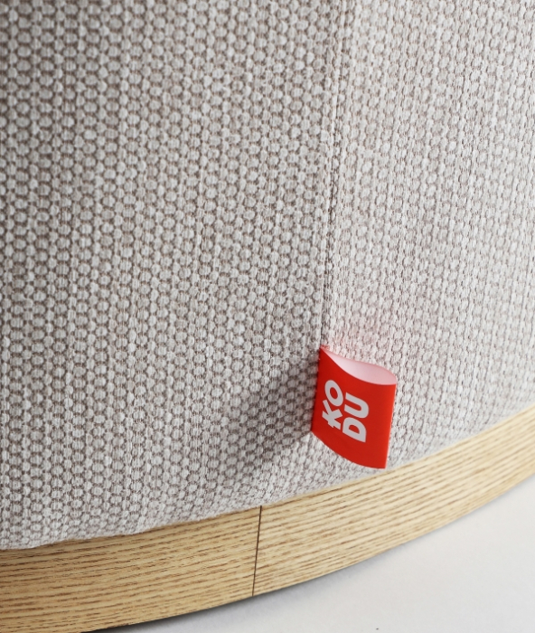 Taburet RUREY rotund tapițat – titlu imagine principală [3]