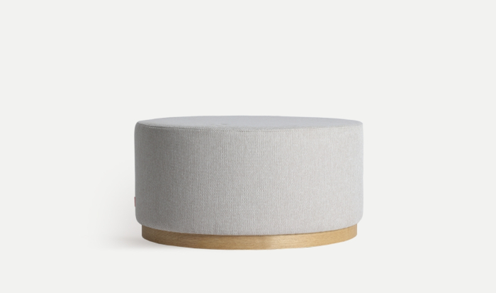 Taburet RUREY rotund tapițat – titlu imagine principală [1]