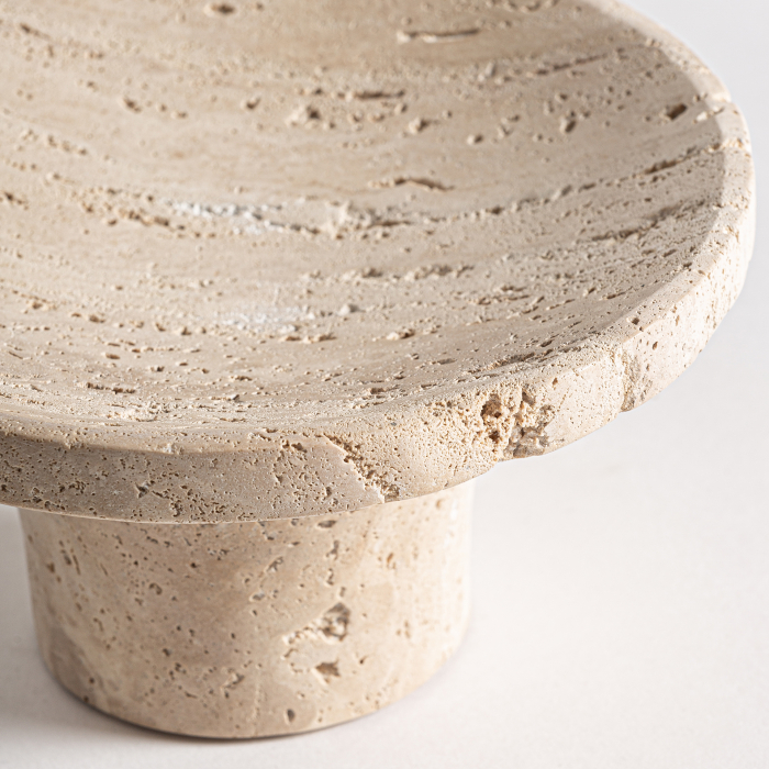 Tava decorativa travertin crem|Tavi contemporane functionale [2]
