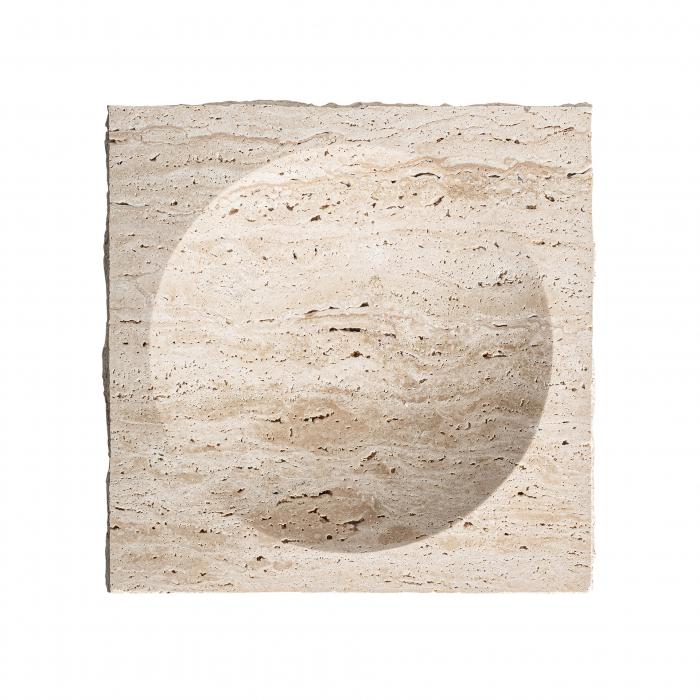 Tava decorativa marmura bej|Platouri Art Deco [2]