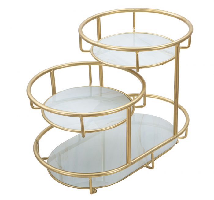 Tava Eleganta 3 Nivele | Organizare Obiecte Mici | CreativDeco [2]