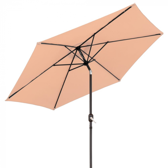 umbrela-monty-inclinabila-bej-300cm-6brate-manivela-inclinare [1]