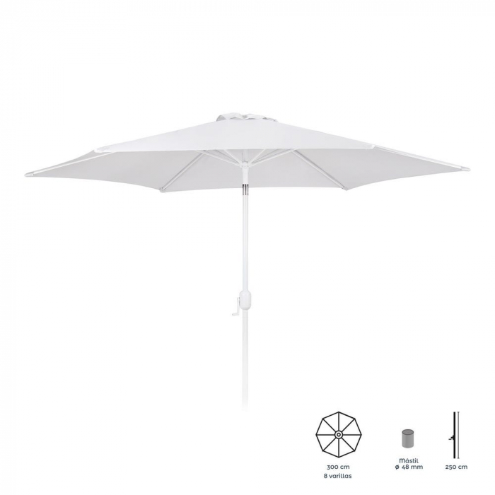 umbrela-alba-central-300cm-poliester-manivela [1]