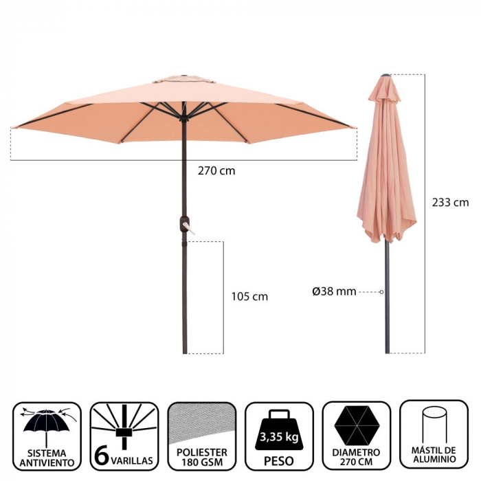 umbrela-monty-bej-270cm-6brate-manivela [2]