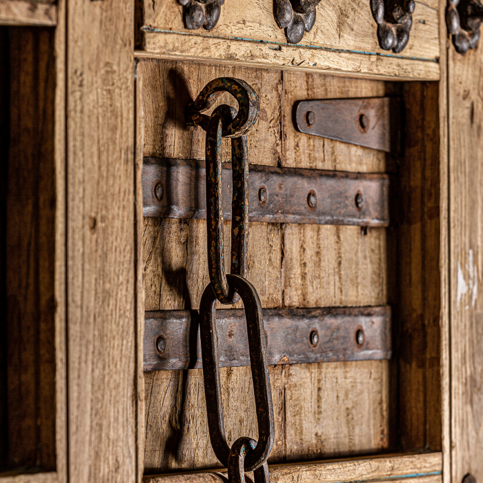 Usa etnica antica lemn tec|Usi de colectie [4]