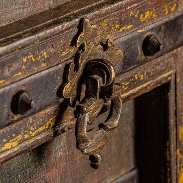 Usa etnica antica lemn tec|Usi de colectie [4]