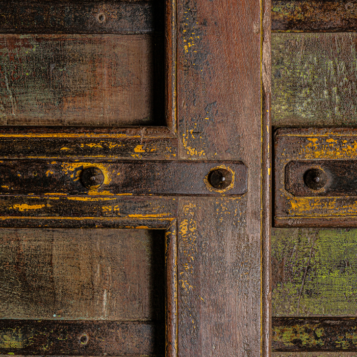 Usa etnica antica lemn tec|Usi de colectie [5]