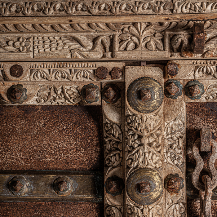 Usa unicat lemn tec|Usi decorative naturale [4]