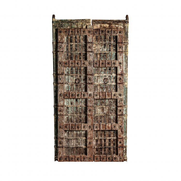 Usa etnica lemn vechi maro|Usi decorative [1]