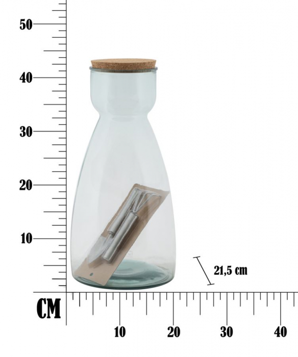Vas Gradina Sticla Reciclata CreativDeco - Design Sustenabil Elegant [8]