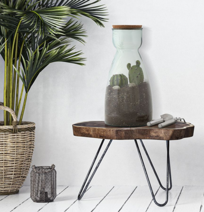 Vas Gradina Sticla Reciclata CreativDeco - Design Sustenabil Elegant [7]