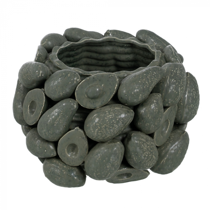 Vas Decorativ Verde Gri CreativDeco - Accent de Lux pentru Decor Interior [1]