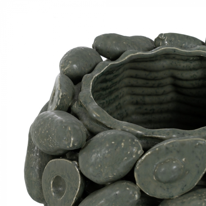 Vas Decorativ Verde Gri CreativDeco - Accent de Lux pentru Decor Interior [3]