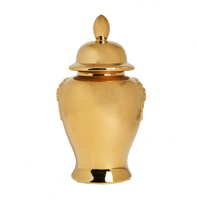Vas decorativ Art Deco ceramica aurie mare|Vase decorative impunatoare [1]